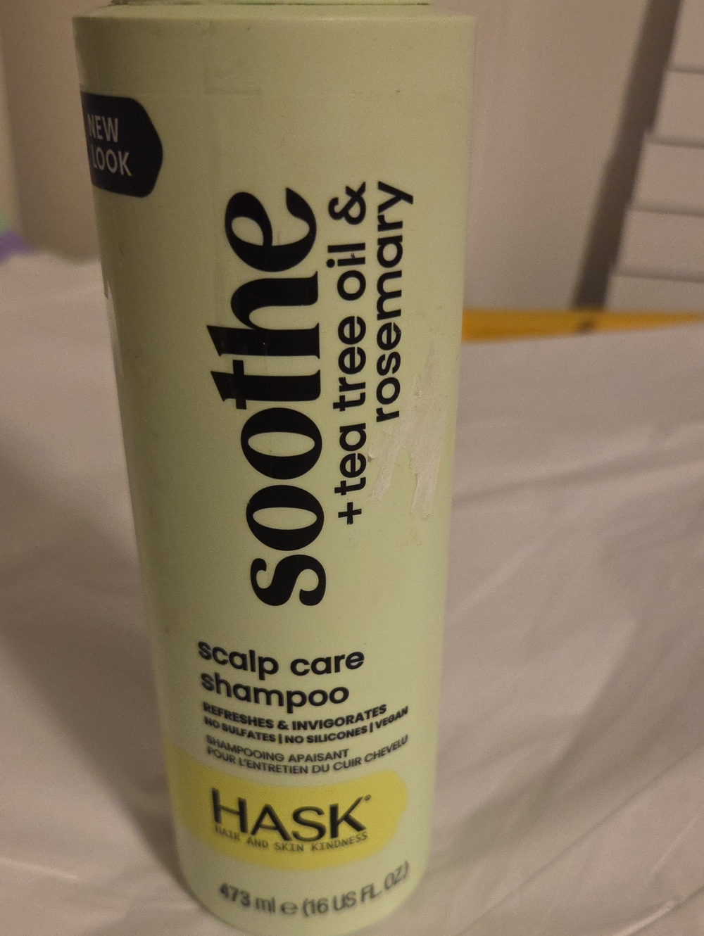 Hask Soothe Scalp Care + Tea Tree Rosemary Shampoo 16 Oz New